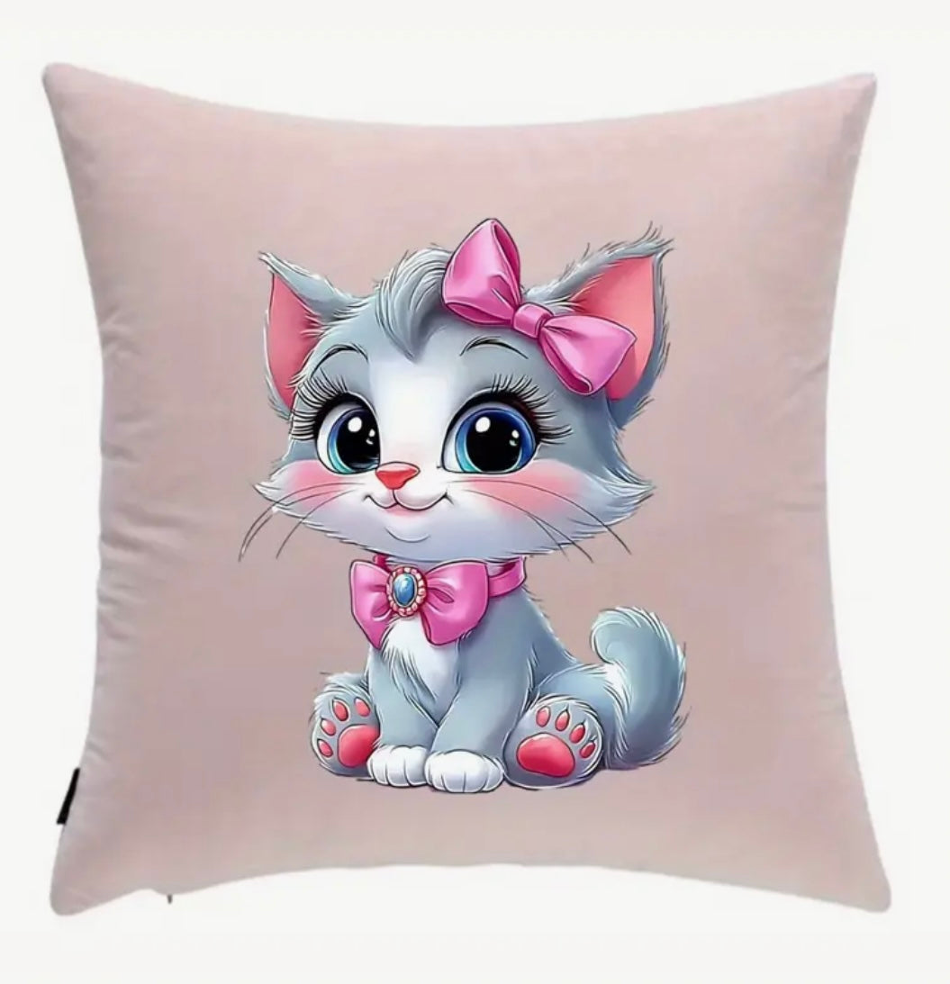 ✨Decal Only: Cute Cat with Pink Bow