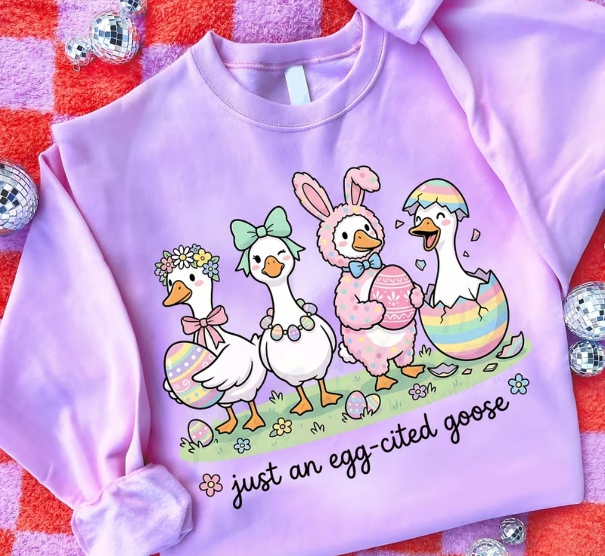 Decal Only: Just an Egg-Cited Goose