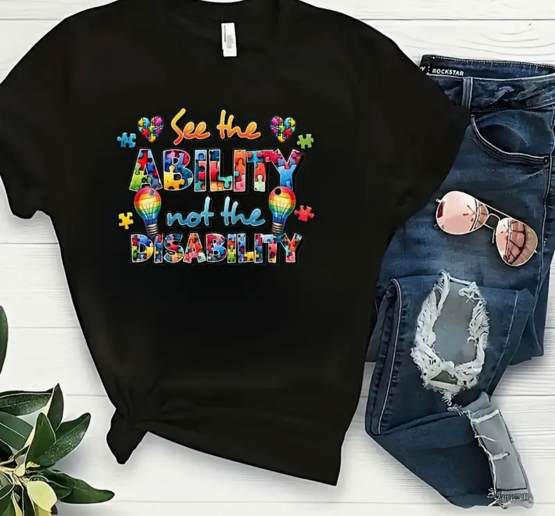 ✨Decal Only: Autism - See the Ability Not the Disability
