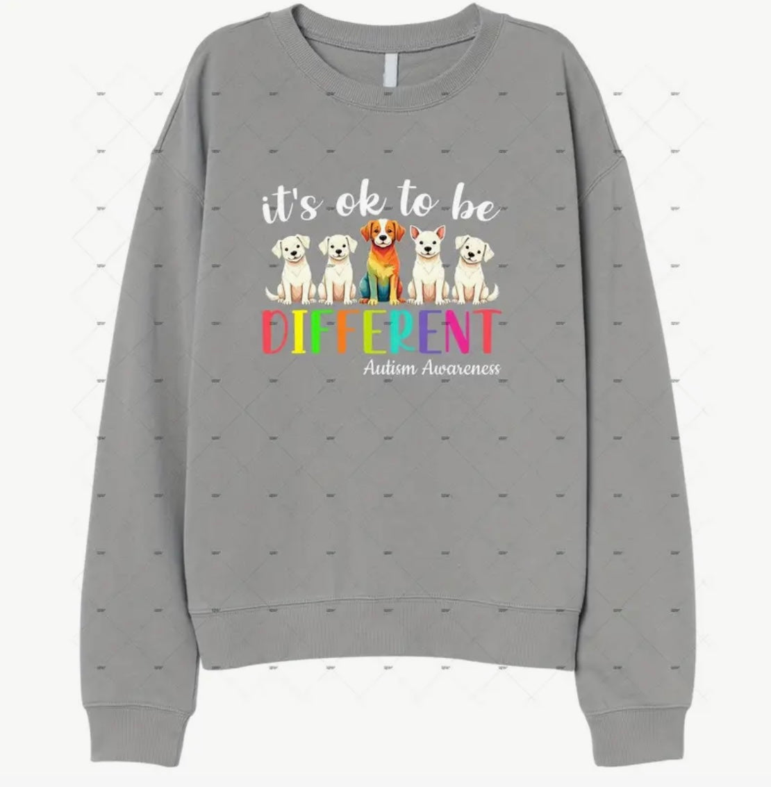 ✨Decal Only: Autism - It’s Ok to Be Different (Dogs)