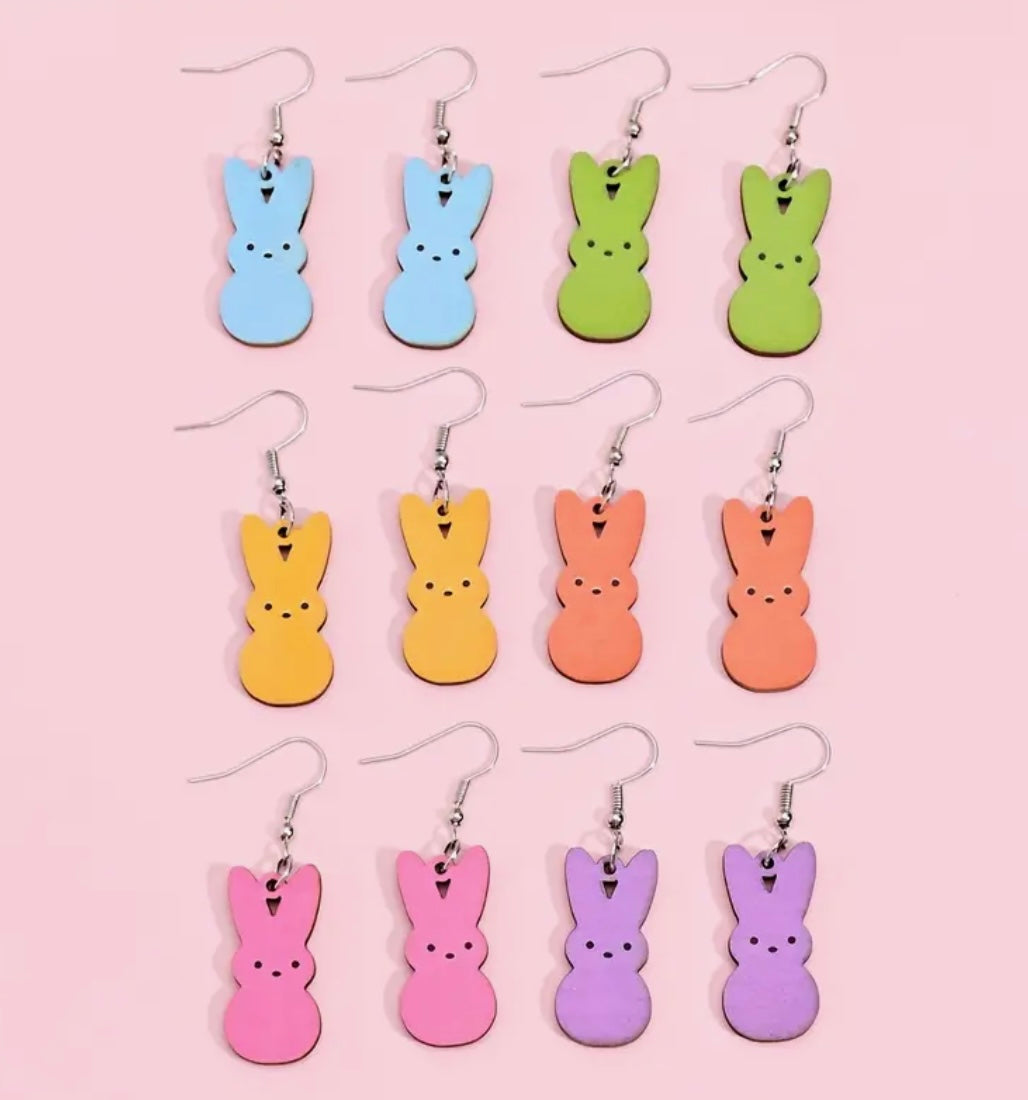 Earrings: Bunny (One Pair)