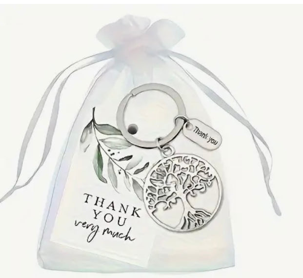 Keychain: Thank You Very Much (Tree)