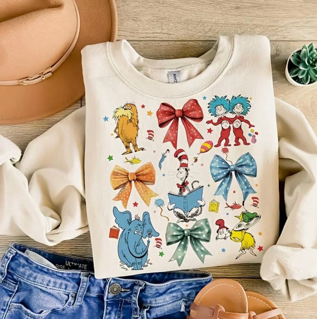 ✨Decal Only: Dr. Seuss (Bows and More)