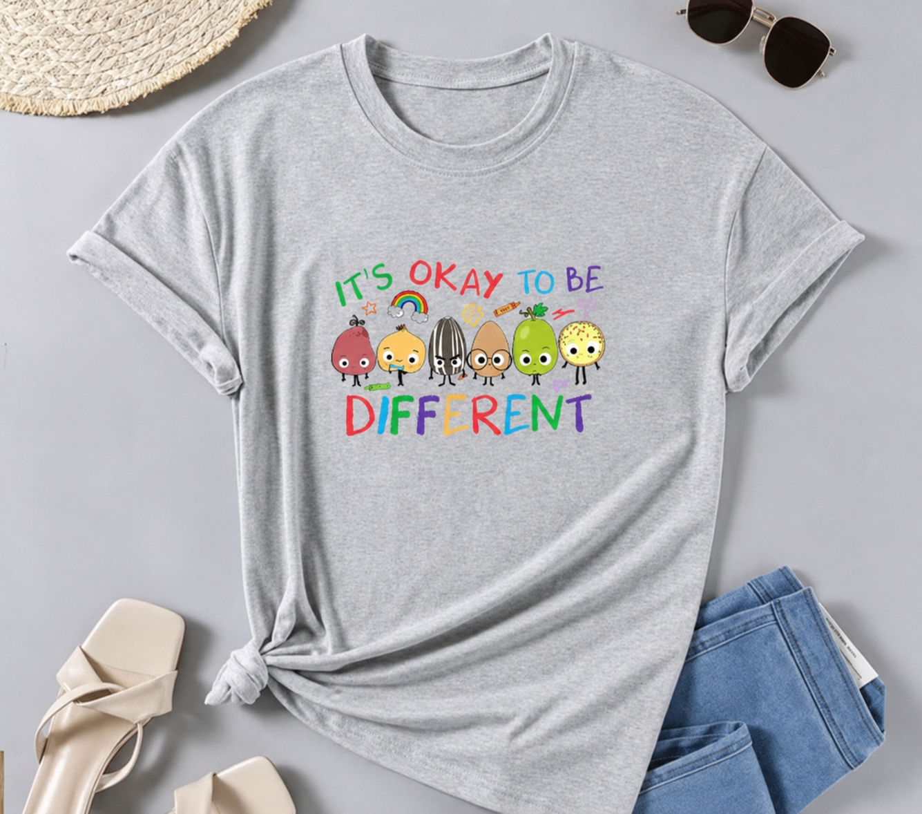 Decal Only: It’s Okay To Be Different (Good Egg, Bad Seed, Etc.)