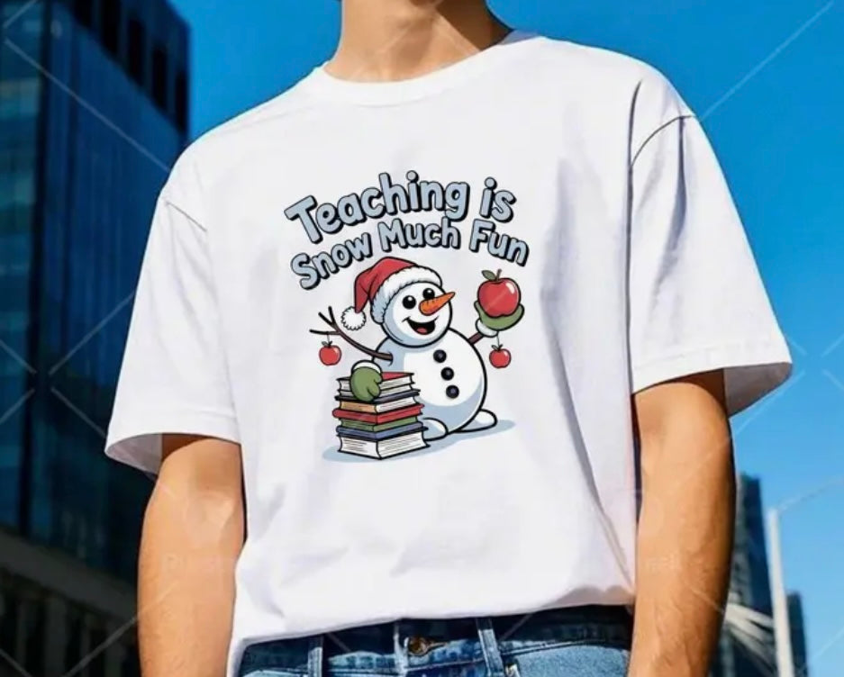 ✨Decal Only: Teaching Is Snow Much Fun