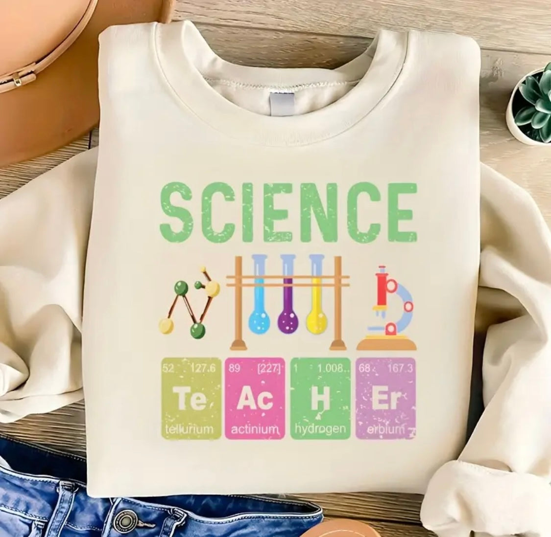 ✨Decal Only: Science Teacher
