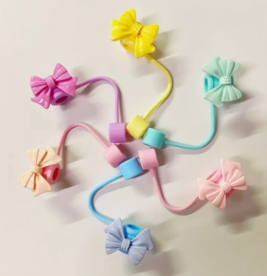 Straw Topper: Bow