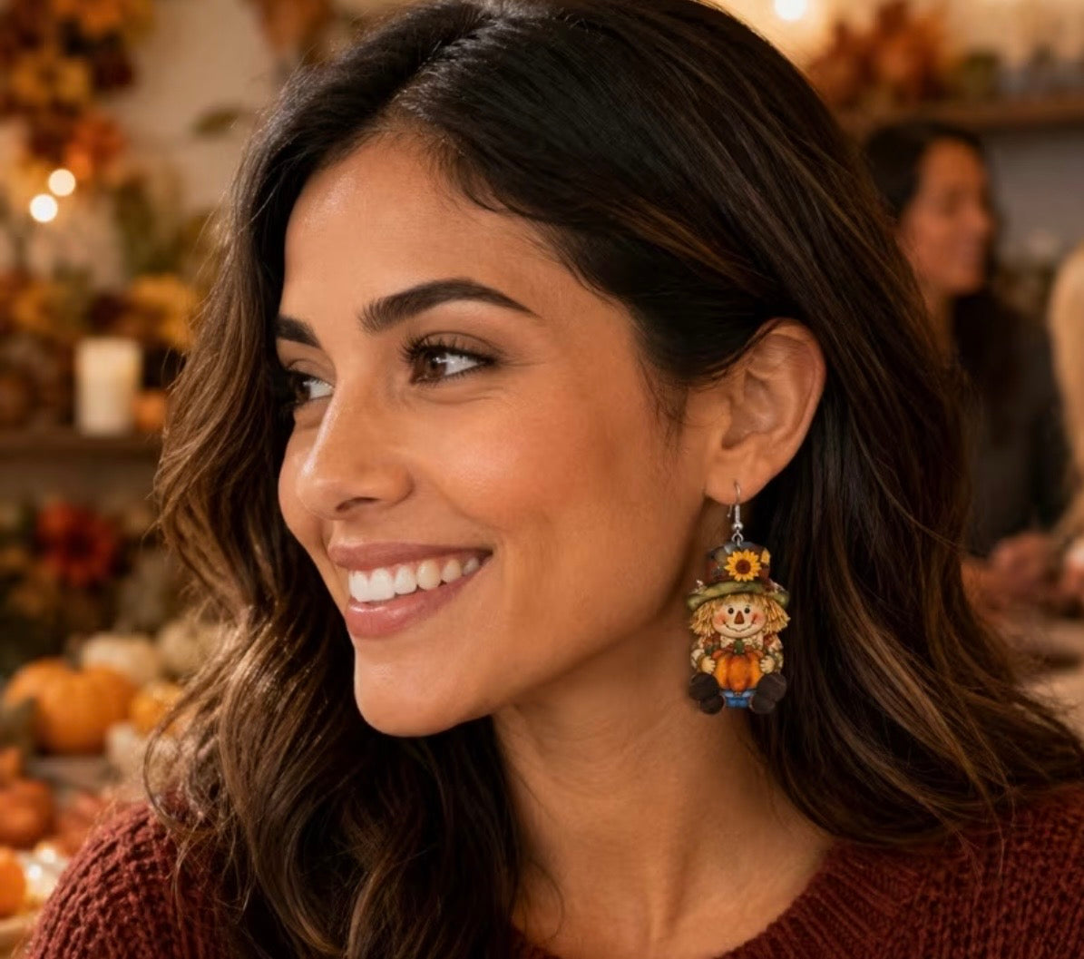 Earrings: Scarecrow Variety