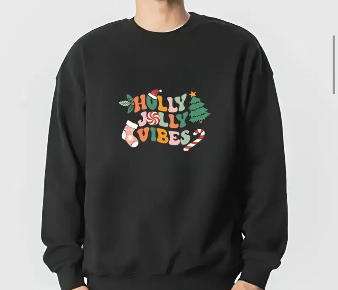 ✨Decal Only: Holly Jolly Vibes (Option 1)