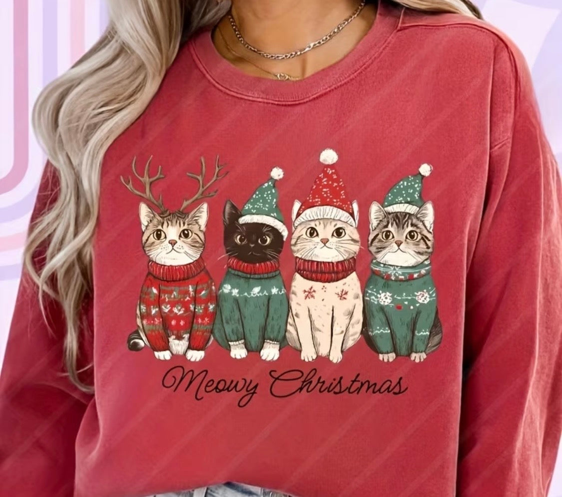 ✨Decal Only: Christmas Cats (Meowy Christmas)