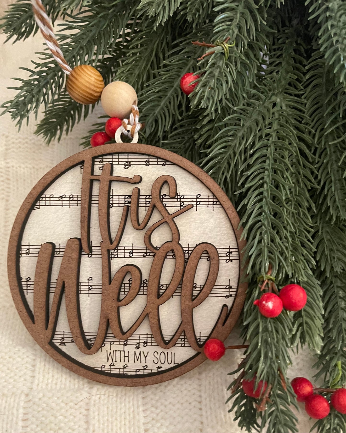 ✨Lyric Ornament: It Is Well