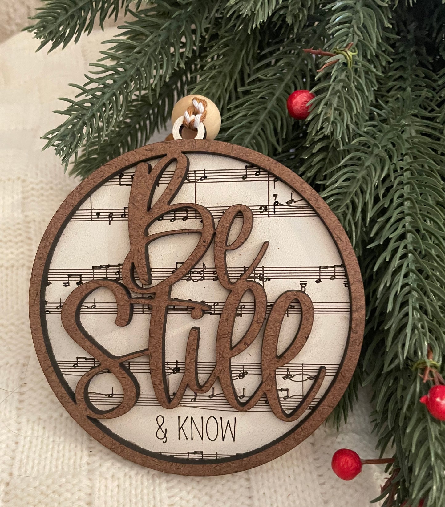 ✨Lyric Ornament: Be Still