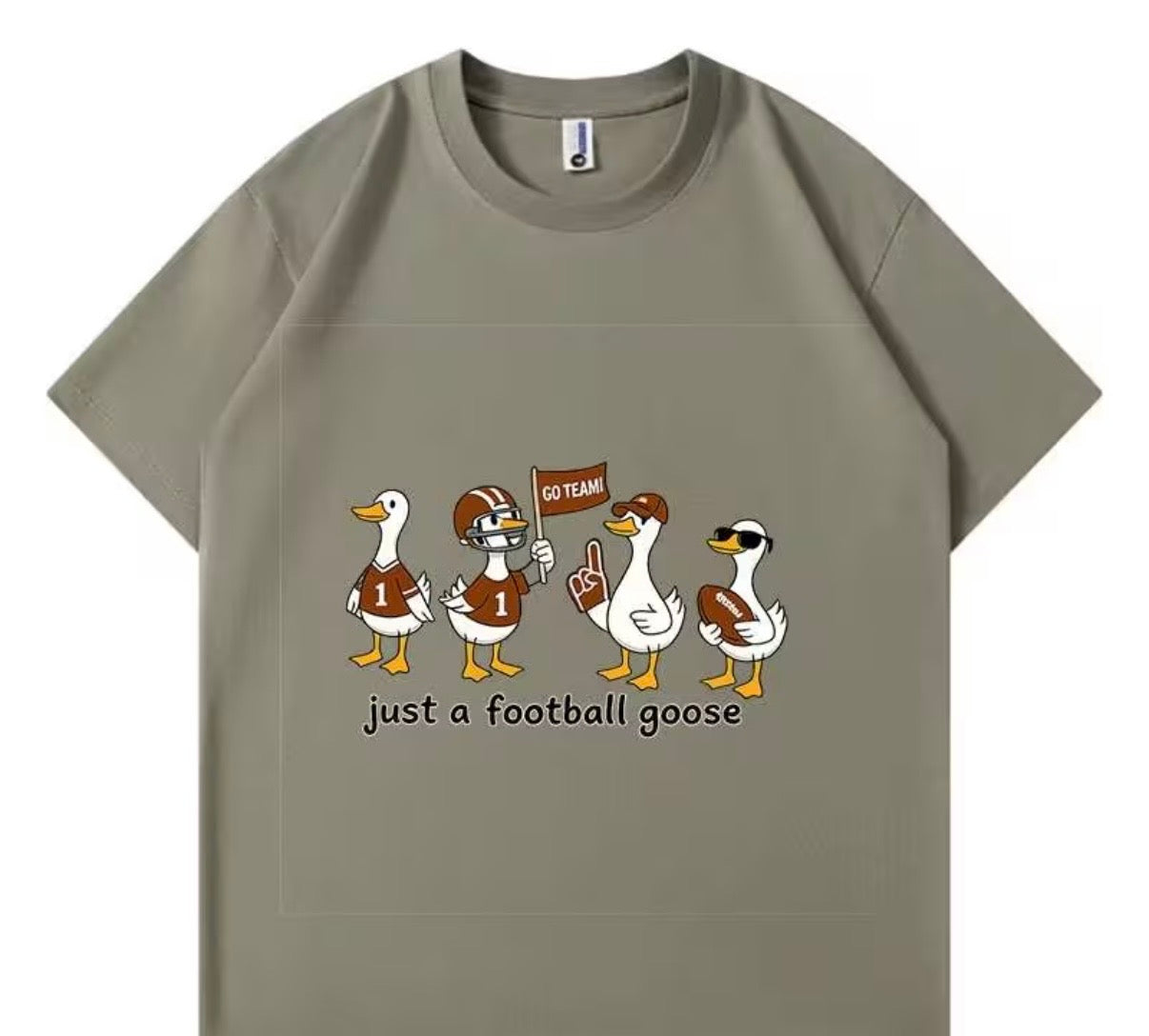 Decal Only: Just a Football Goose