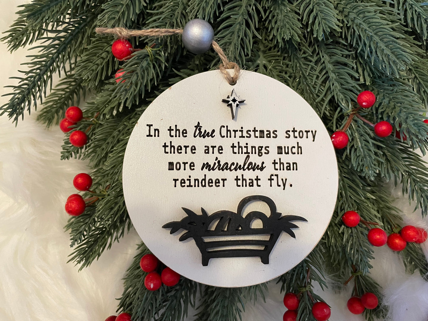 ✨Ornament: True Christmas Story