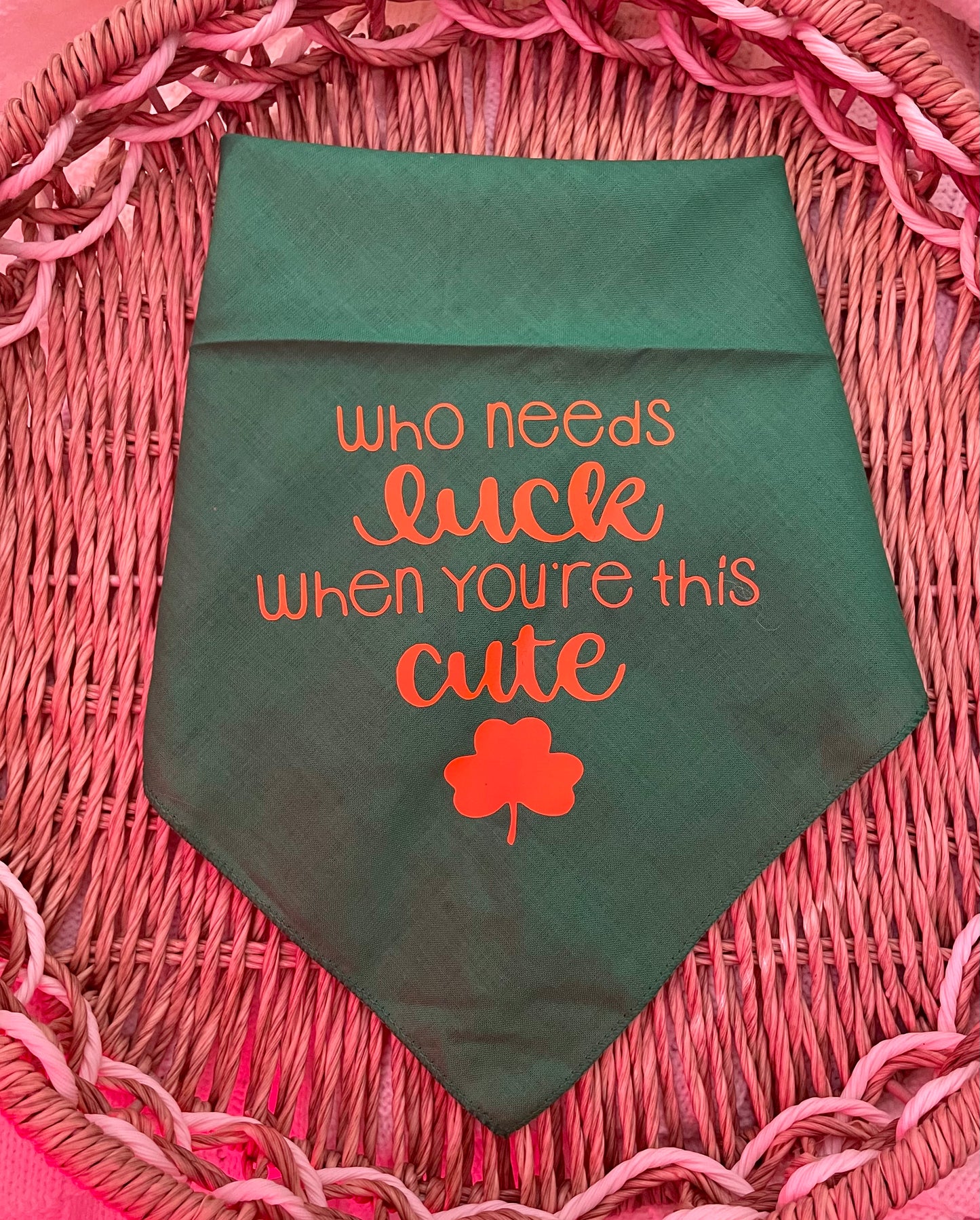 Pet Bandana: St. Patrick’s Day