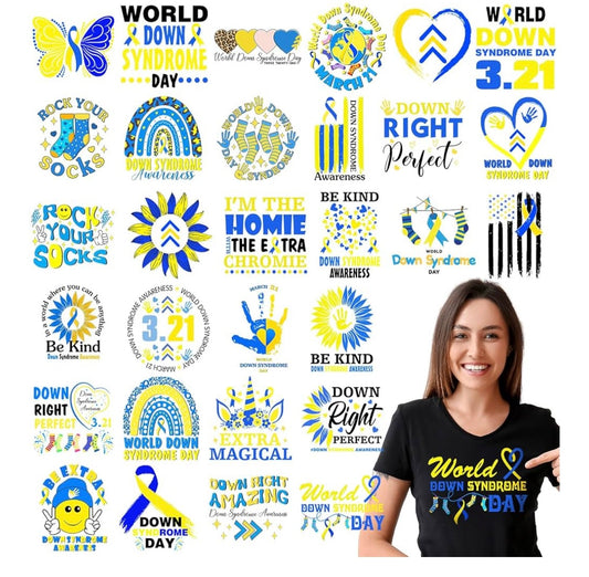 ✨Decal Only: Down Syndrome Awareness