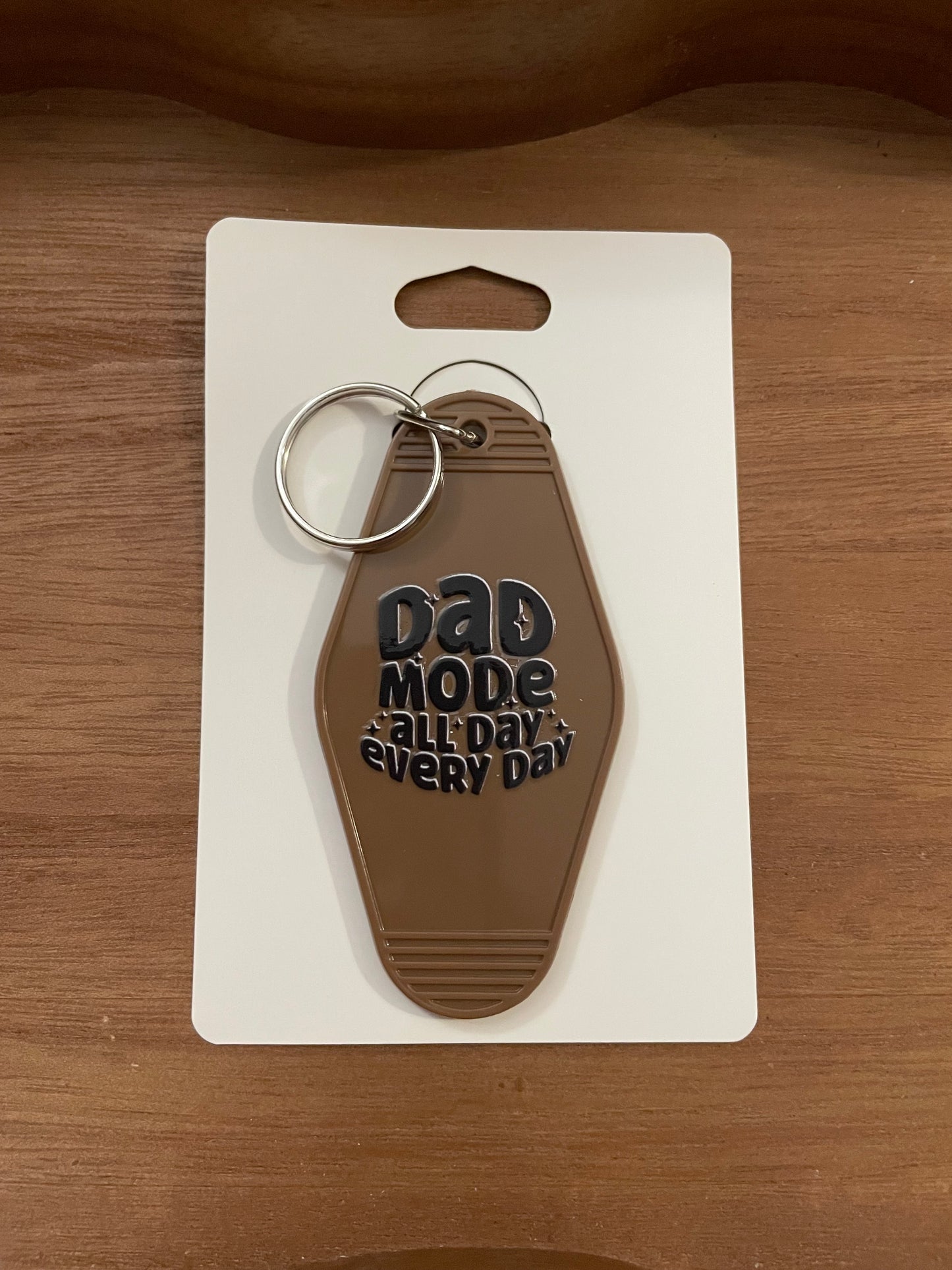 Hotel Keychain: Dad Themed