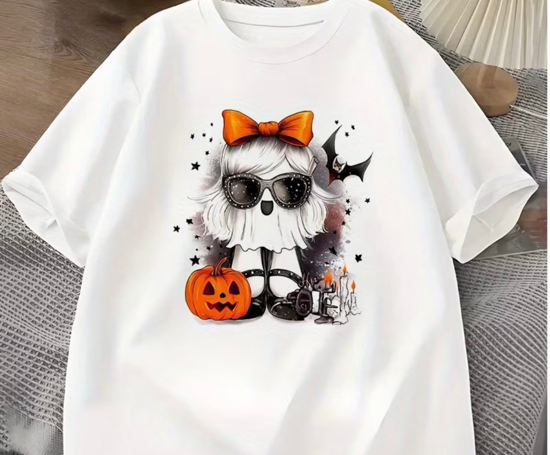 ✨Decal Only: Ghost with Orange Bow