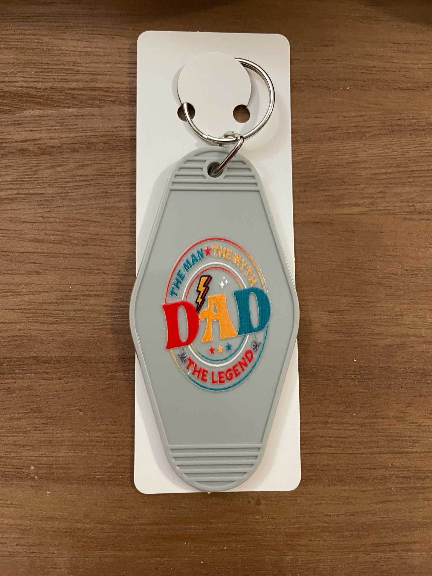 Hotel Keychain: Dad Themed