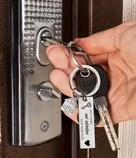 Keychain: New Home, New Adventure, New Memories