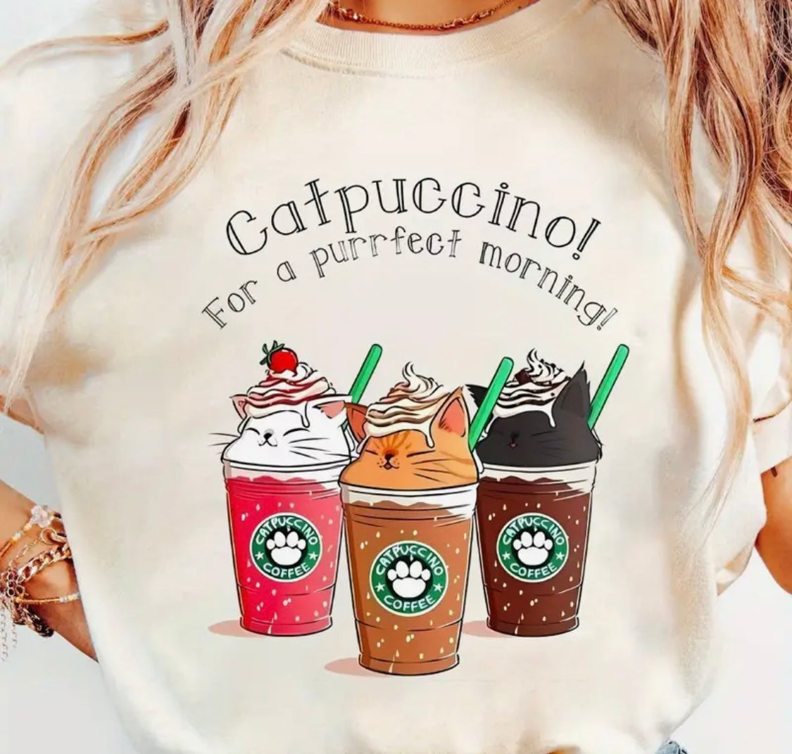 ✨Decal Only: Catpuccino!