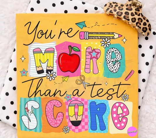 ✨Decal Only: You’re More Than a Test Score