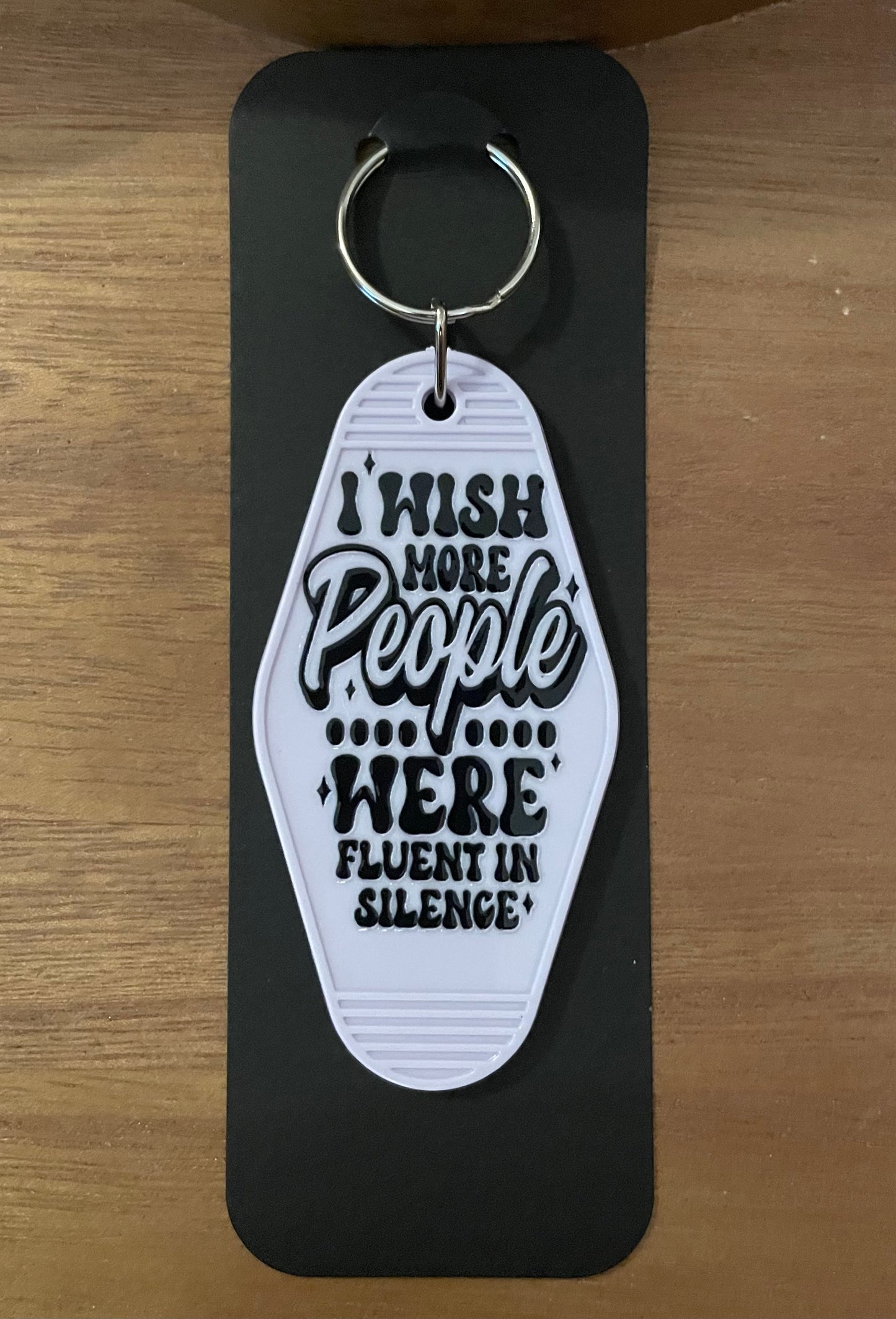 Hotel Keychain: Funny/Sarcastic