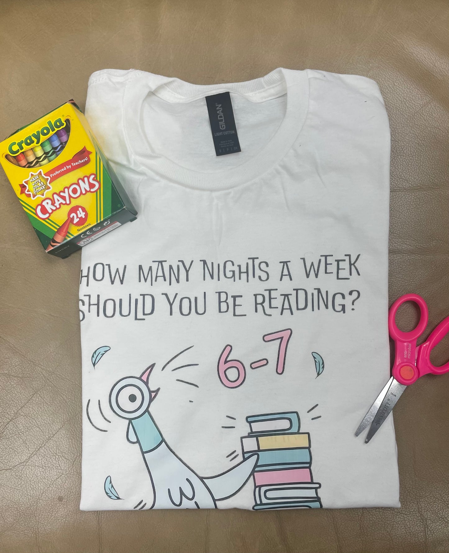 ✨How Many Nights… Reading (6-7): Adult T-Shirt