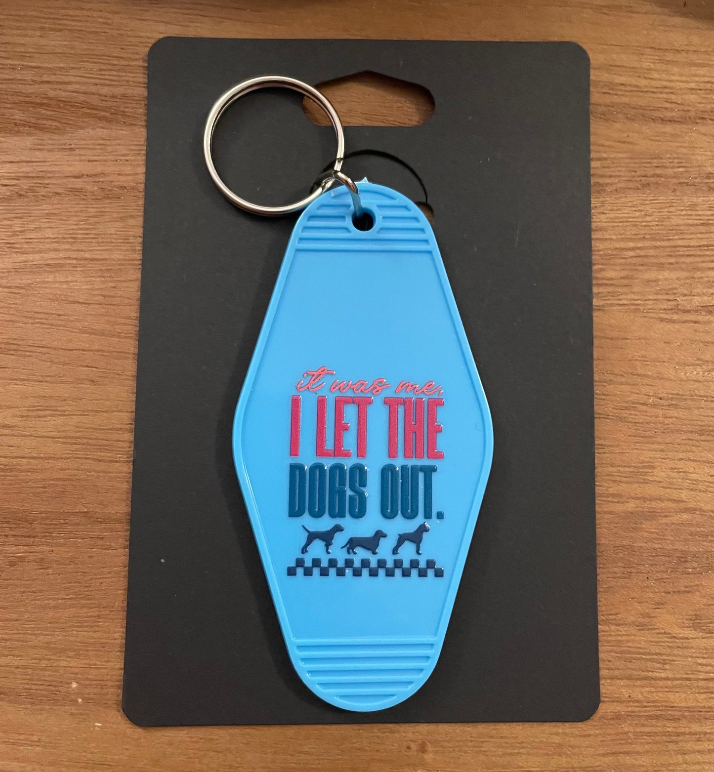 Hotel Keychain: Dog Themed