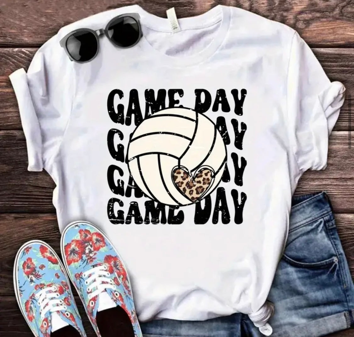 Decal Only: Volleyball Game Day