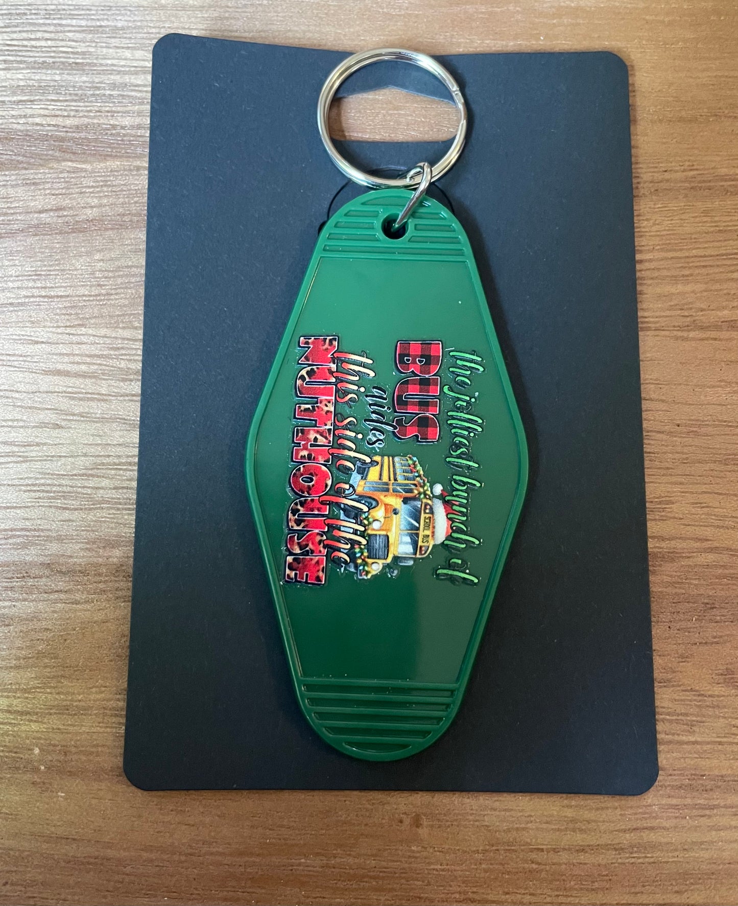 Hotel Keychain: Bus Driver