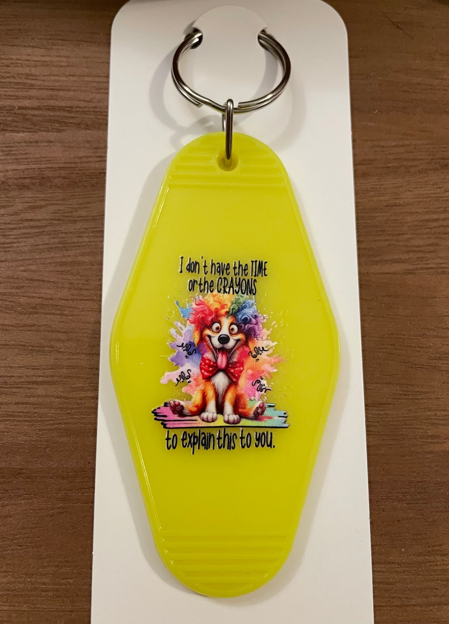Hotel Keychain: Funny Dogs