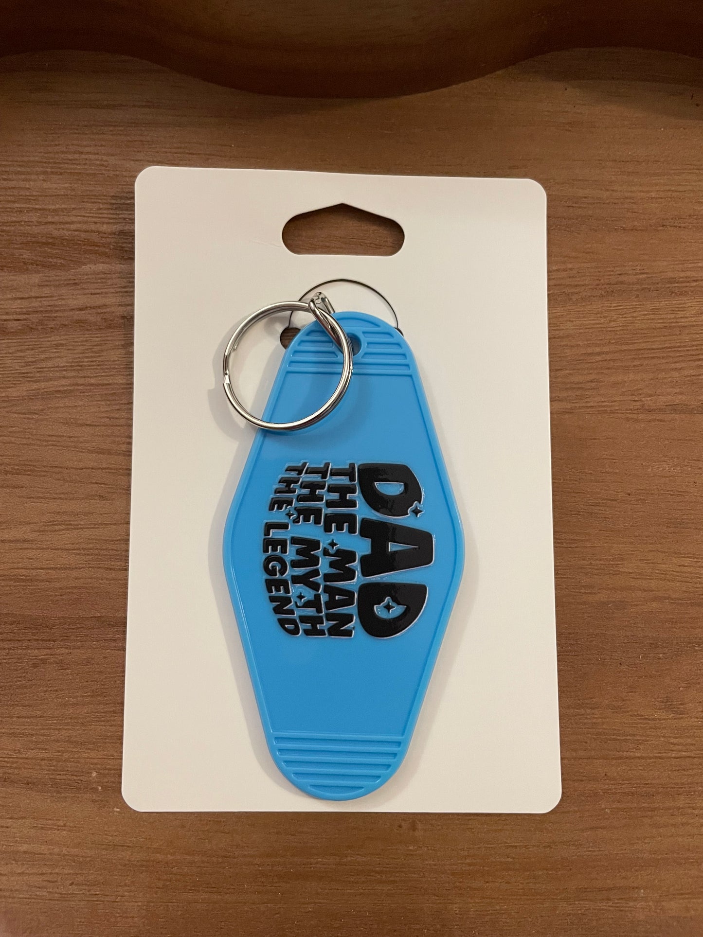 Hotel Keychain: Dad Themed