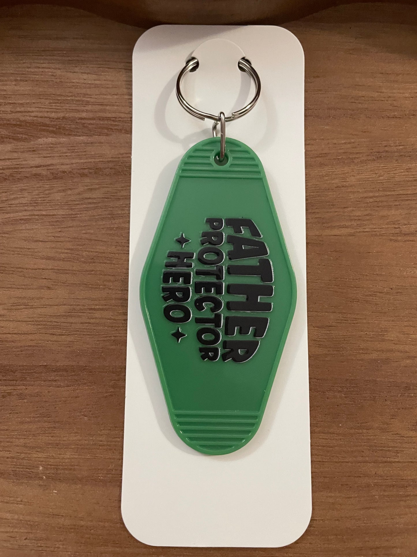 Hotel Keychain: Dad Themed