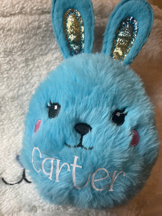Easter: Fuzzy Plush Bunny