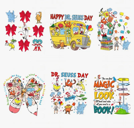 ✨Decal Only: Dr. Seuss (More Variety)