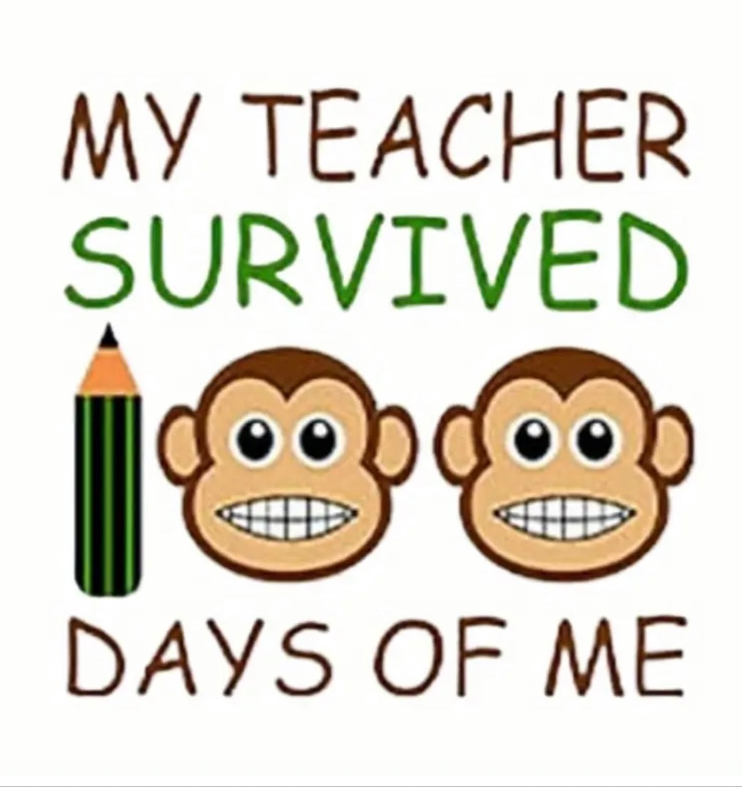 ✨Decal Only: 100 Days (My Teacher Survived 1🐵🐵 Days of Me)