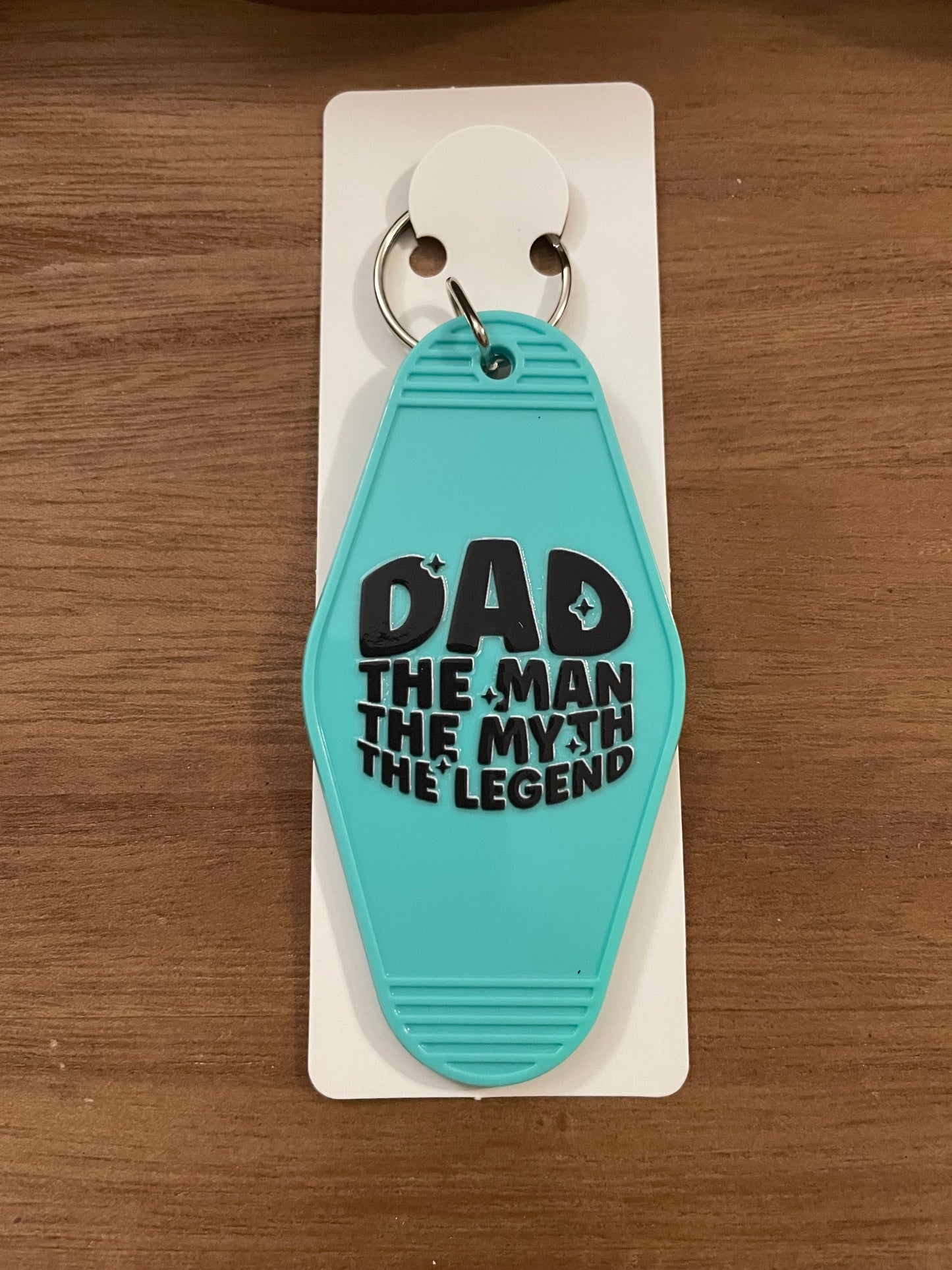 Hotel Keychain: Dad Themed