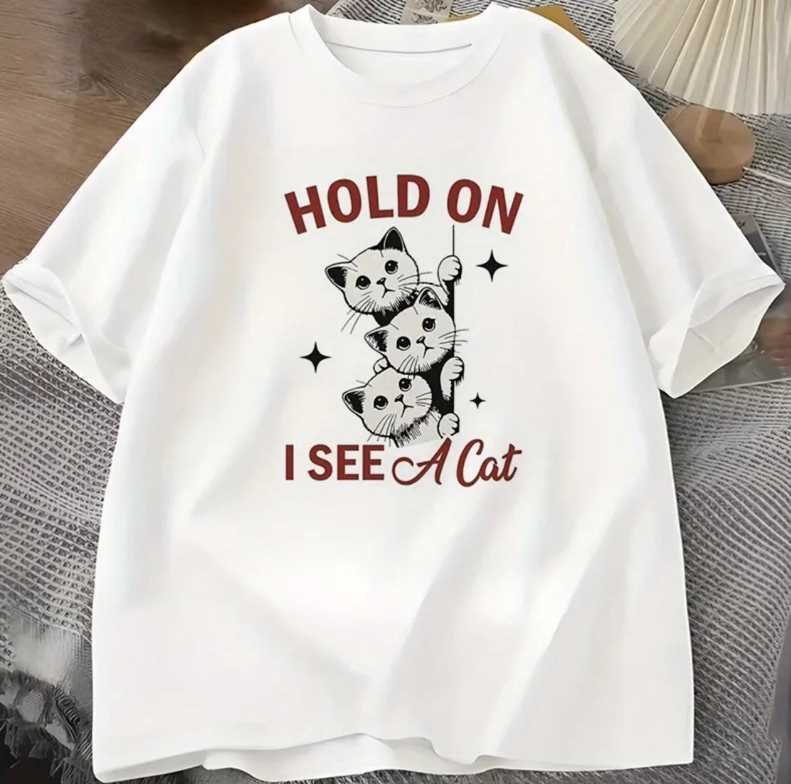 ✨Decal Only: Hold On I See a Cat