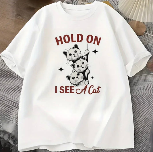 ✨Decal Only: Hold On I See a Cat