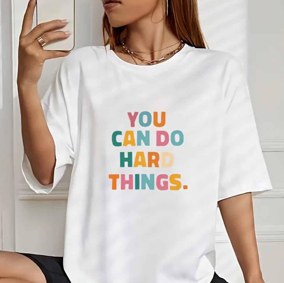 Decal Only: You Can Do Hard Things