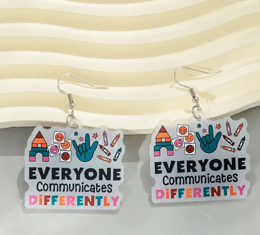 Earrings: Everyone Communicates Differently