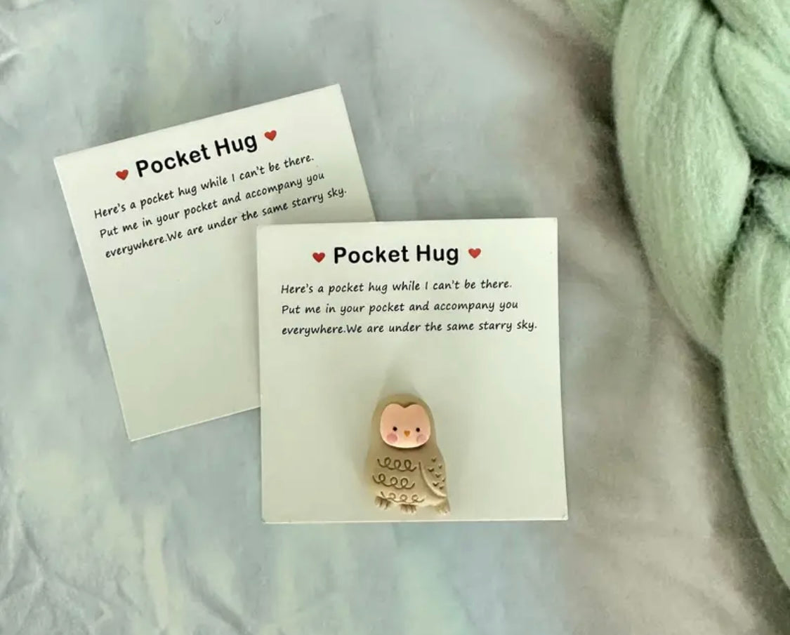 Pocket Hug:                           Many More Varieties Available! Click on the listing.