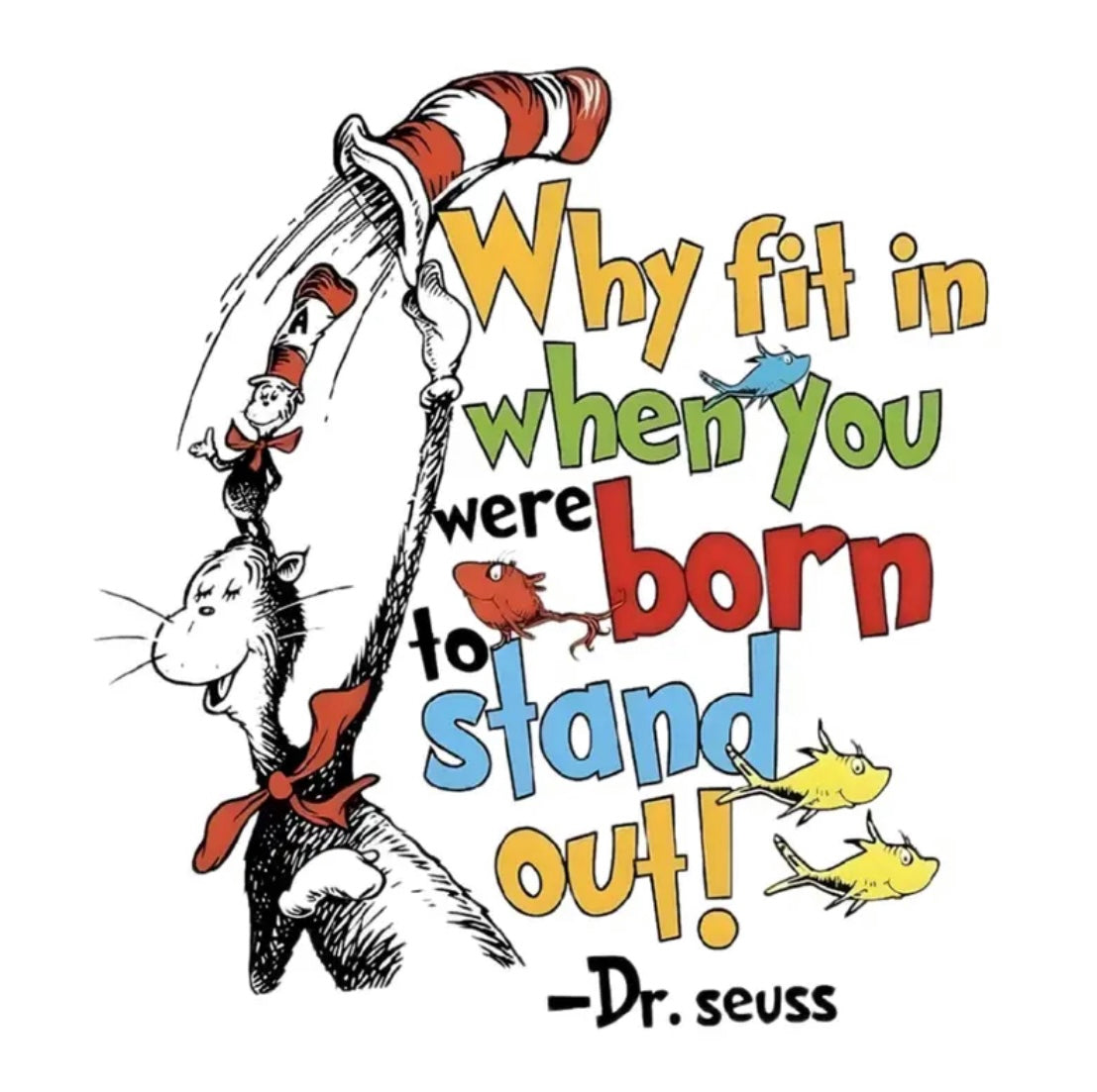 ✨Decal Only: Dr. Seuss