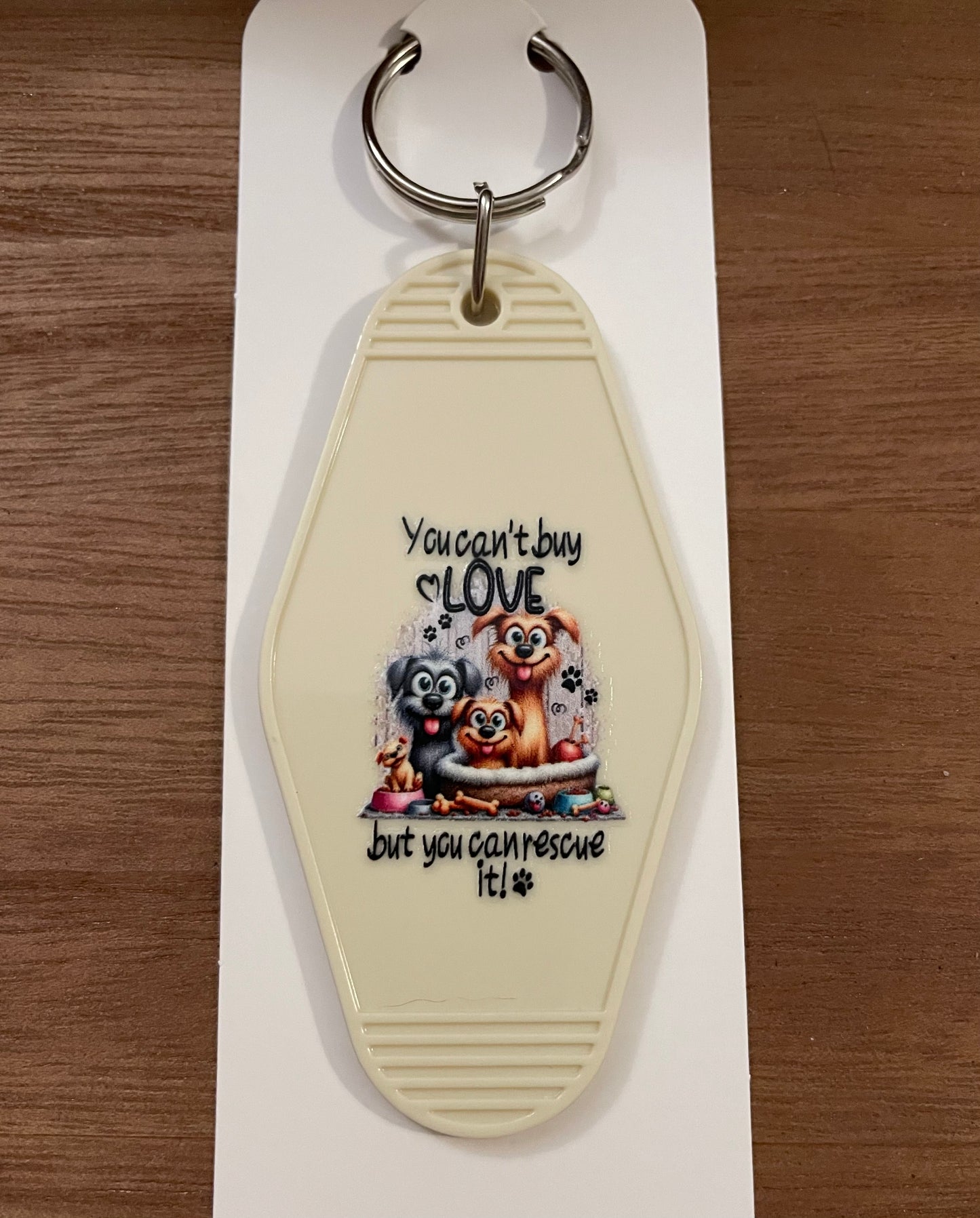 Hotel Keychain: Funny Dogs