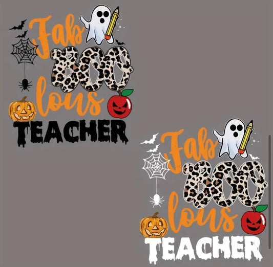 Decal Only: Fab BOO Lous Teacher