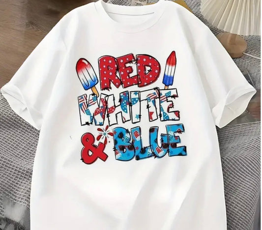 ✨Decal Only: Red, White, & Blue Popsicles