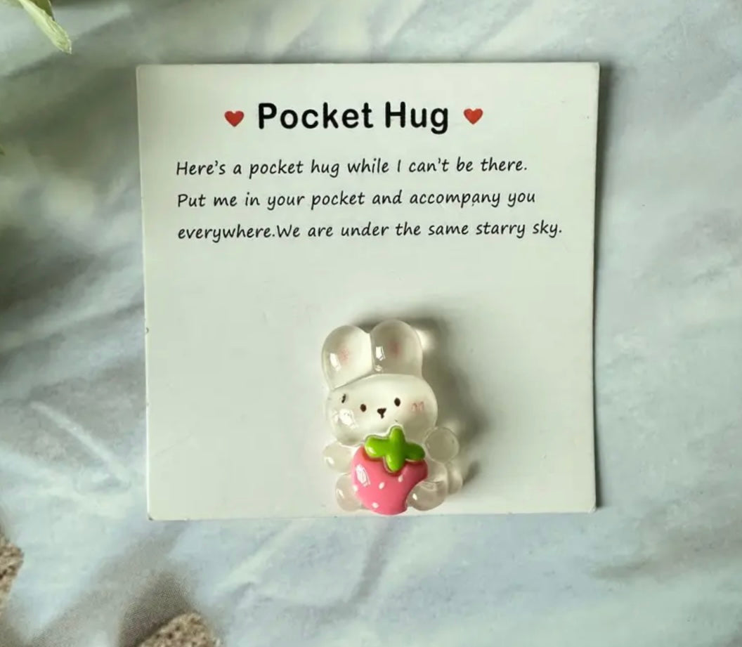 Pocket Hug:                           Many More Varieties Available! Click on the listing.