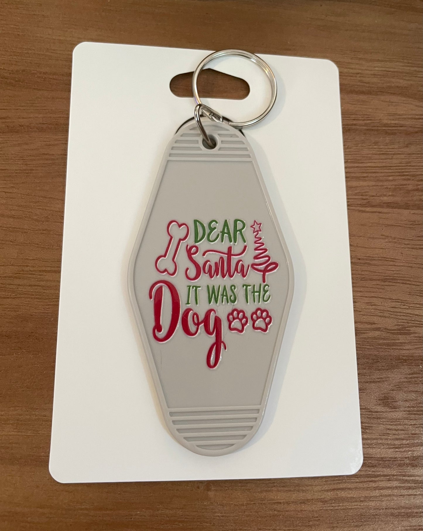 Hotel Keychain: Christmas Themed