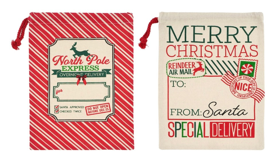 Christmas: Customizable Santa Sack (Smaller Version)